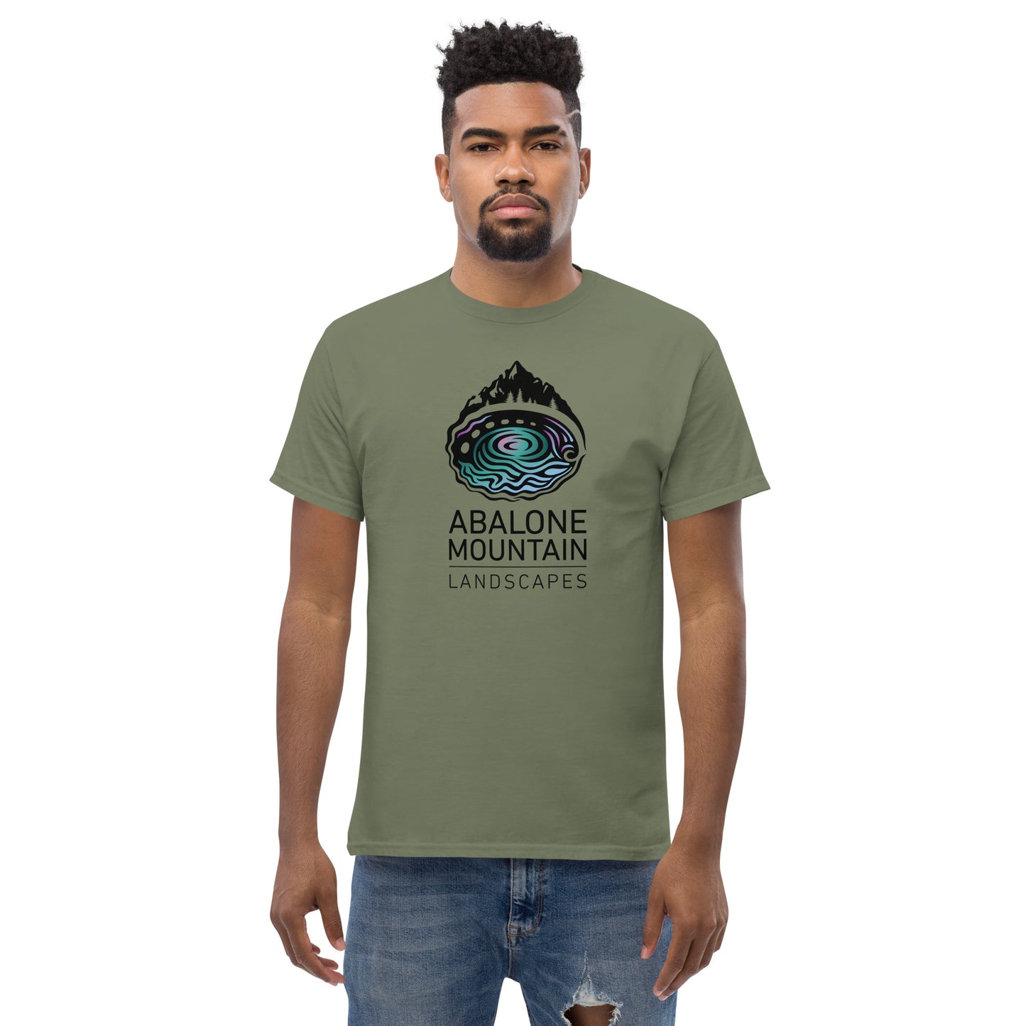 Men's classic tee Cotton (Gildan 5000) Abalone 01