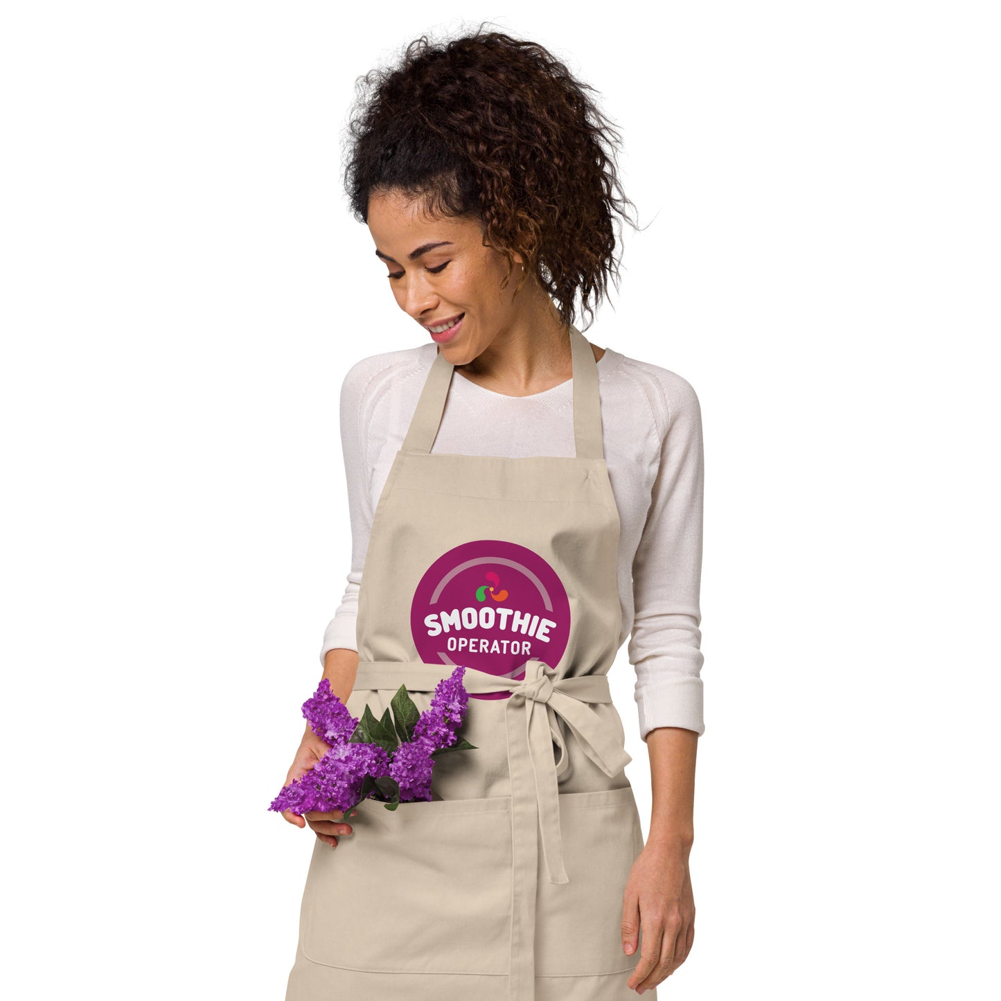 Organic cotton apron