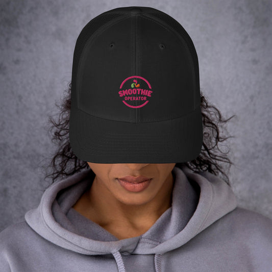 Trucker Cap Pink thread