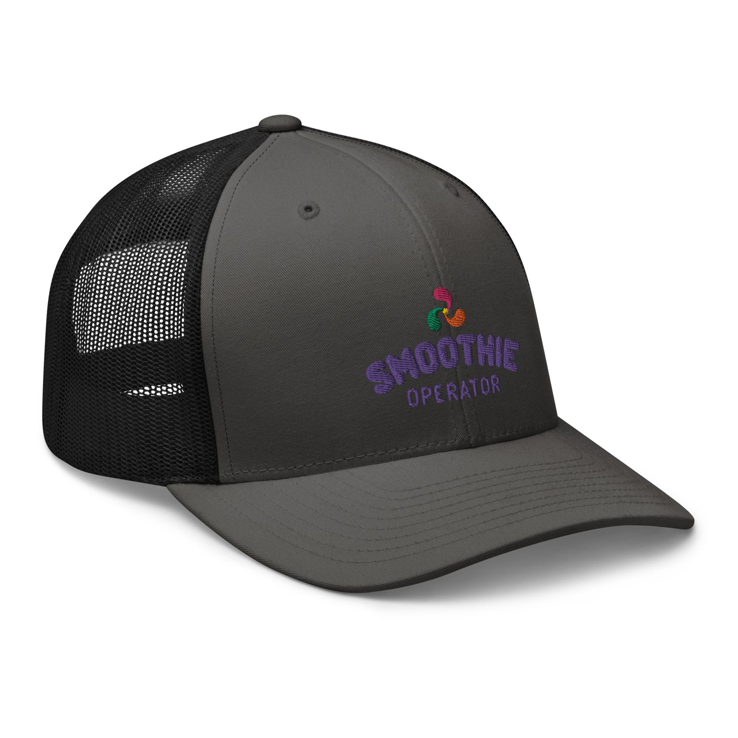 Trucker Cap Purple Logo