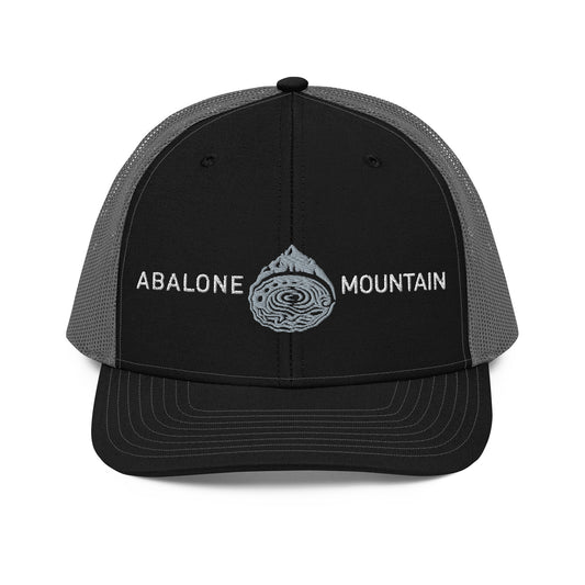 Trucker Cap : Abalone 01b white gray logo