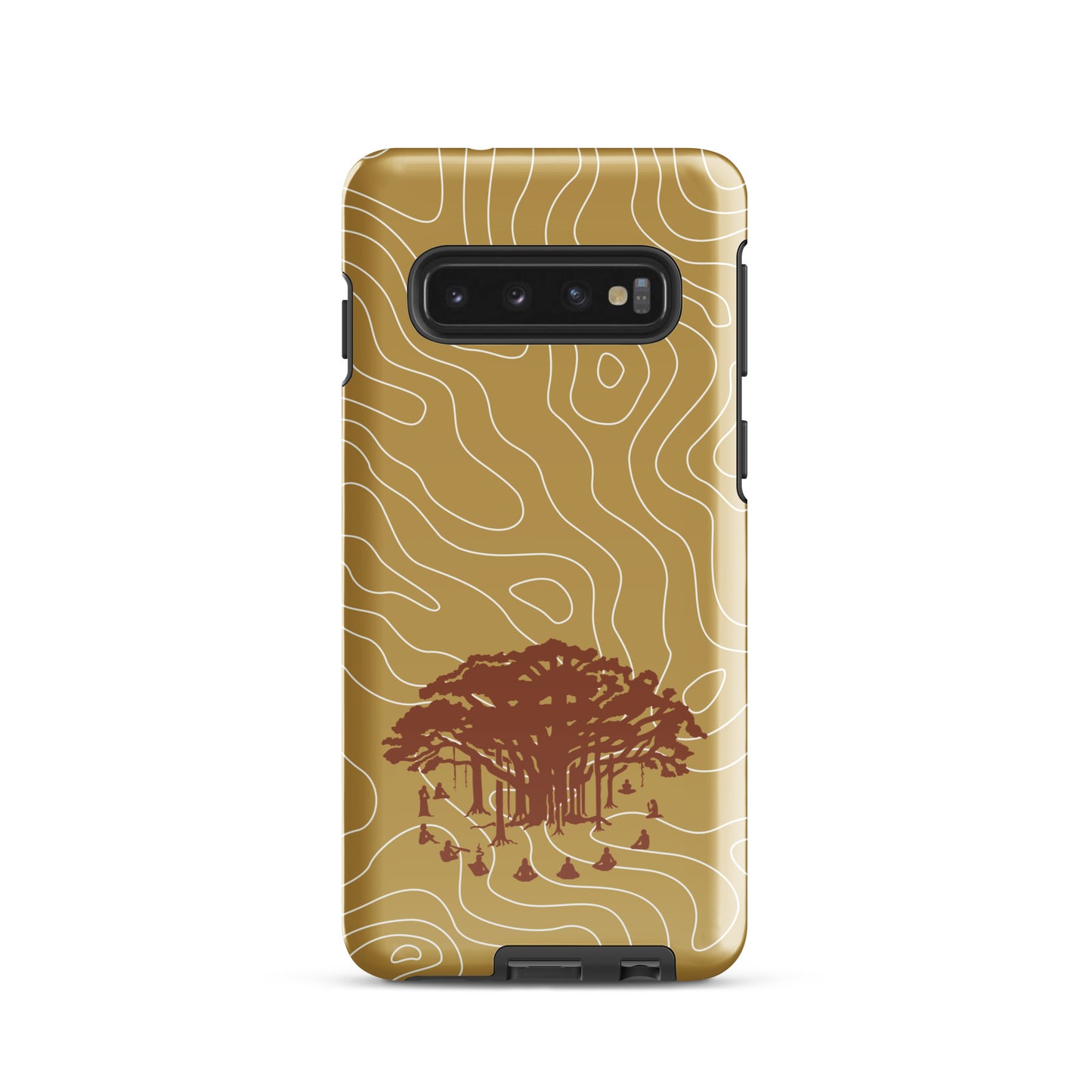 Tough case for Samsung® : Communitree - Beige w/ texture