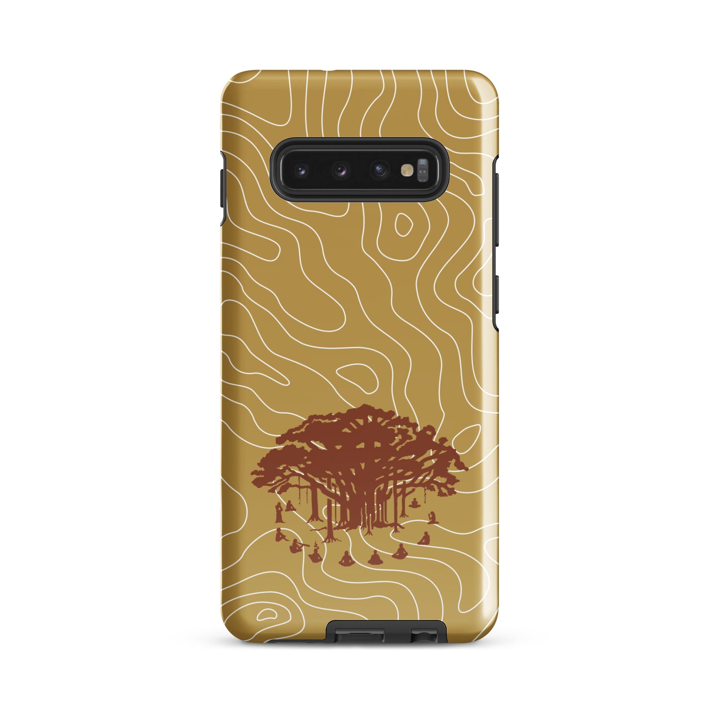 Tough case for Samsung® : Communitree - Beige w/ texture