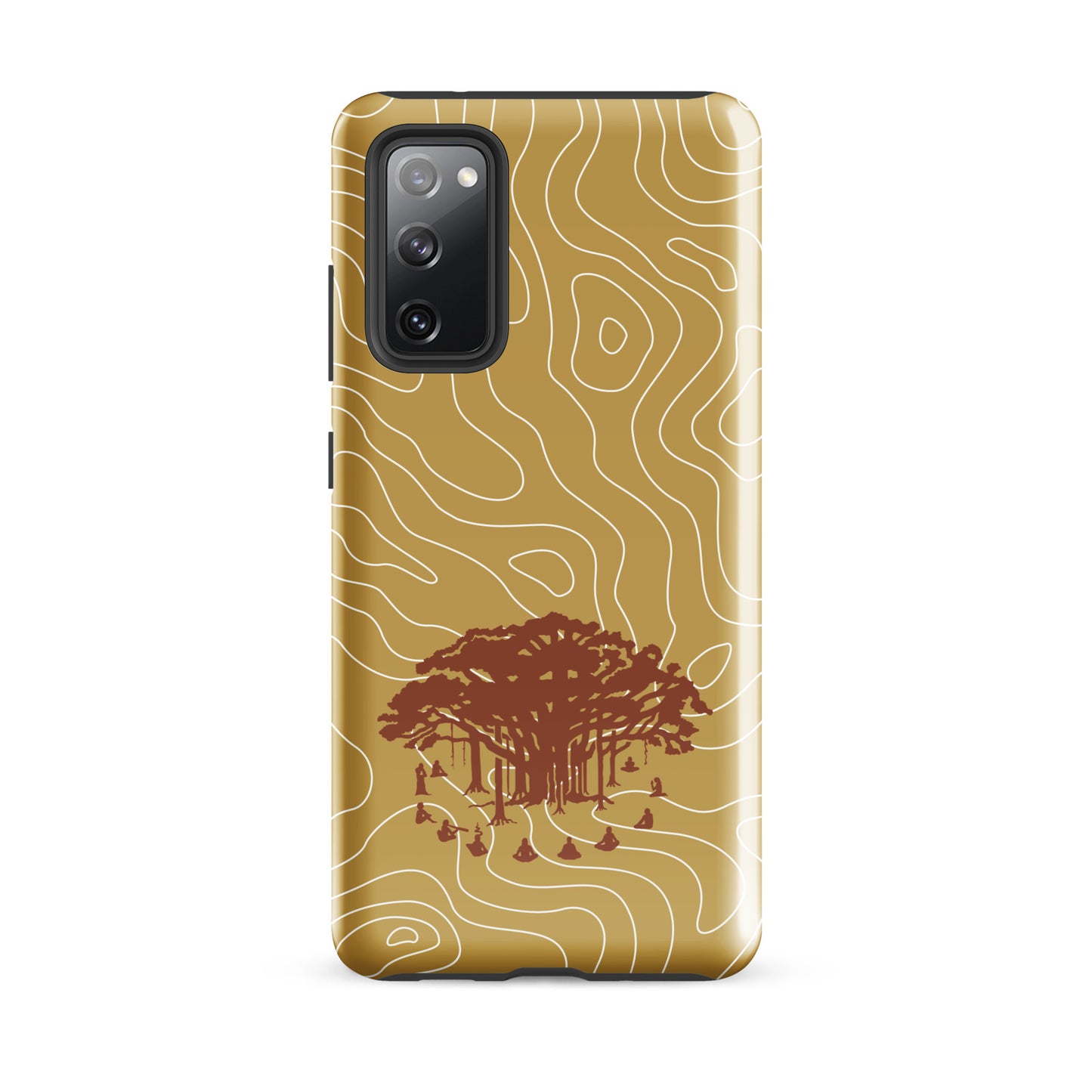 Tough case for Samsung® : Communitree - Beige w/ texture