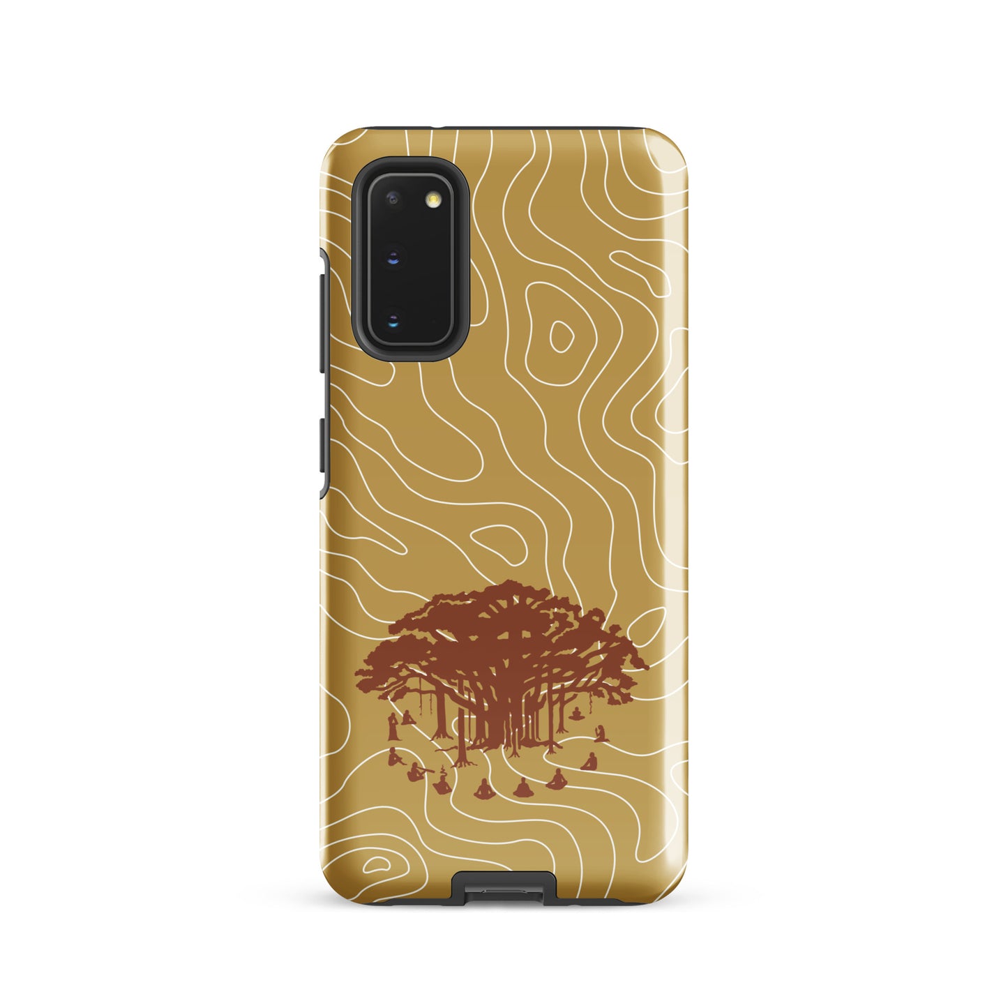 Tough case for Samsung® : Communitree - Beige w/ texture