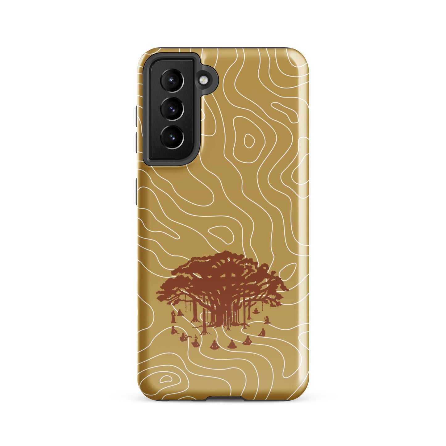 Tough case for Samsung® : Communitree - Beige w/ texture