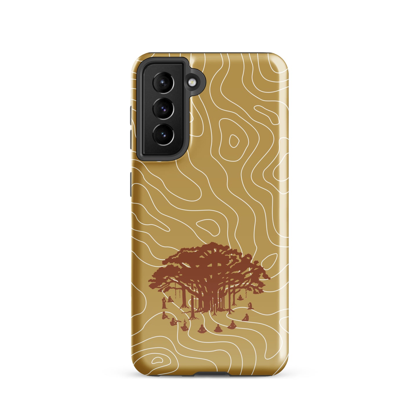 Tough case for Samsung® : Communitree - Beige w/ texture