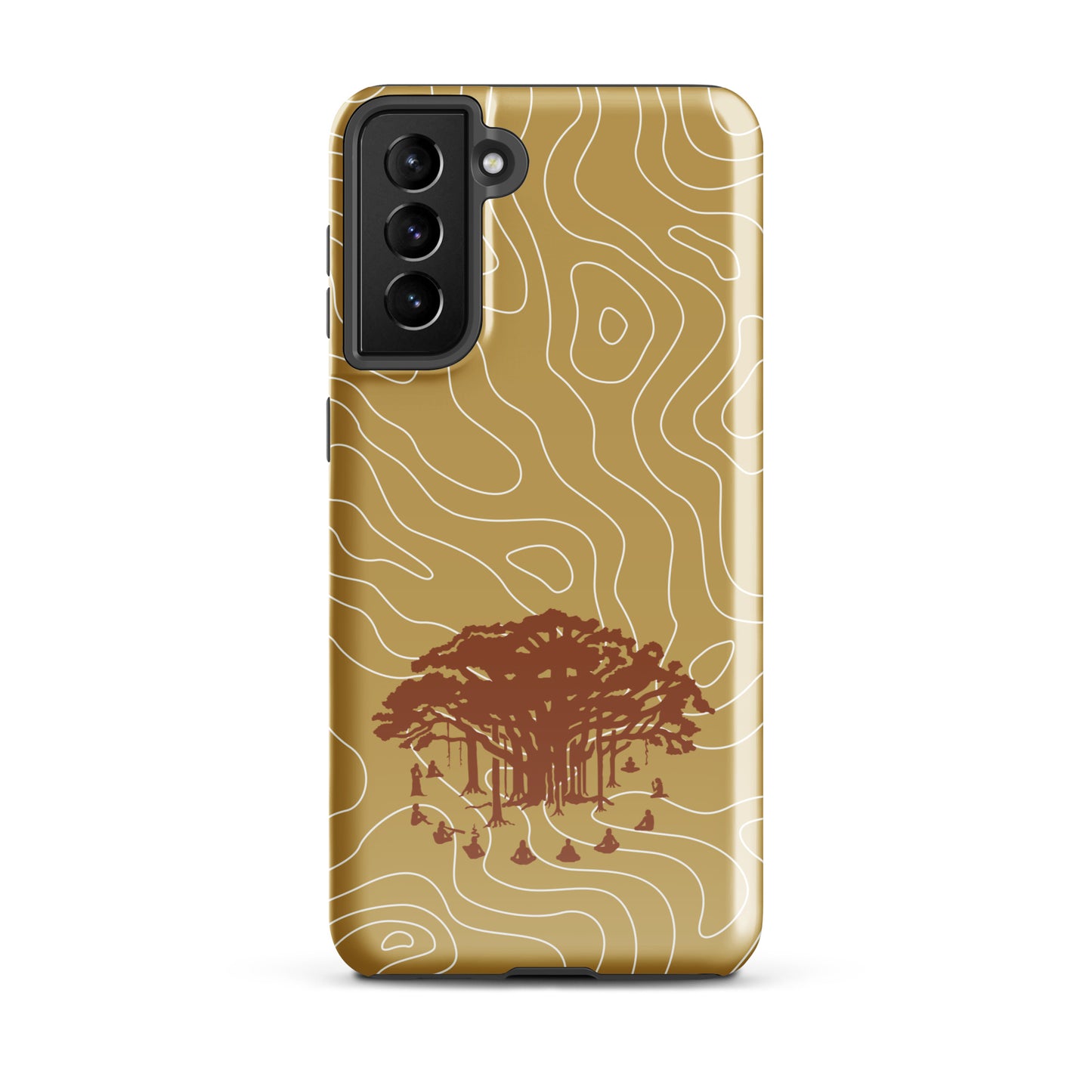 Tough case for Samsung® : Communitree - Beige w/ texture