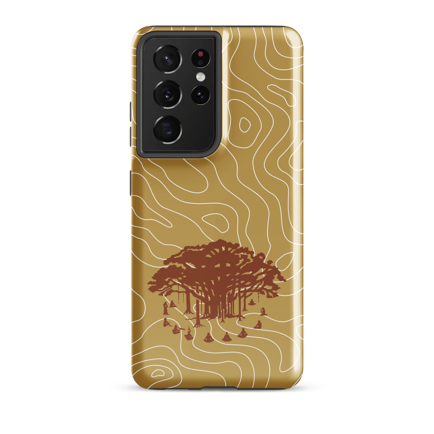 Tough case for Samsung® : Communitree - Beige w/ texture