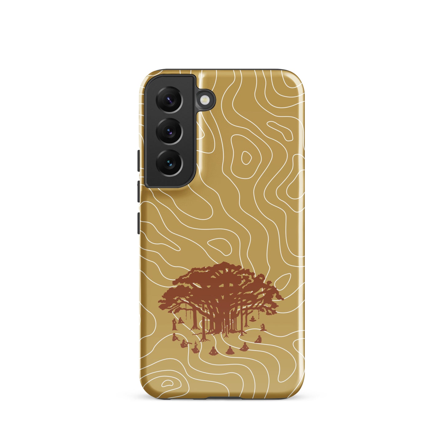 Tough case for Samsung® : Communitree - Beige w/ texture