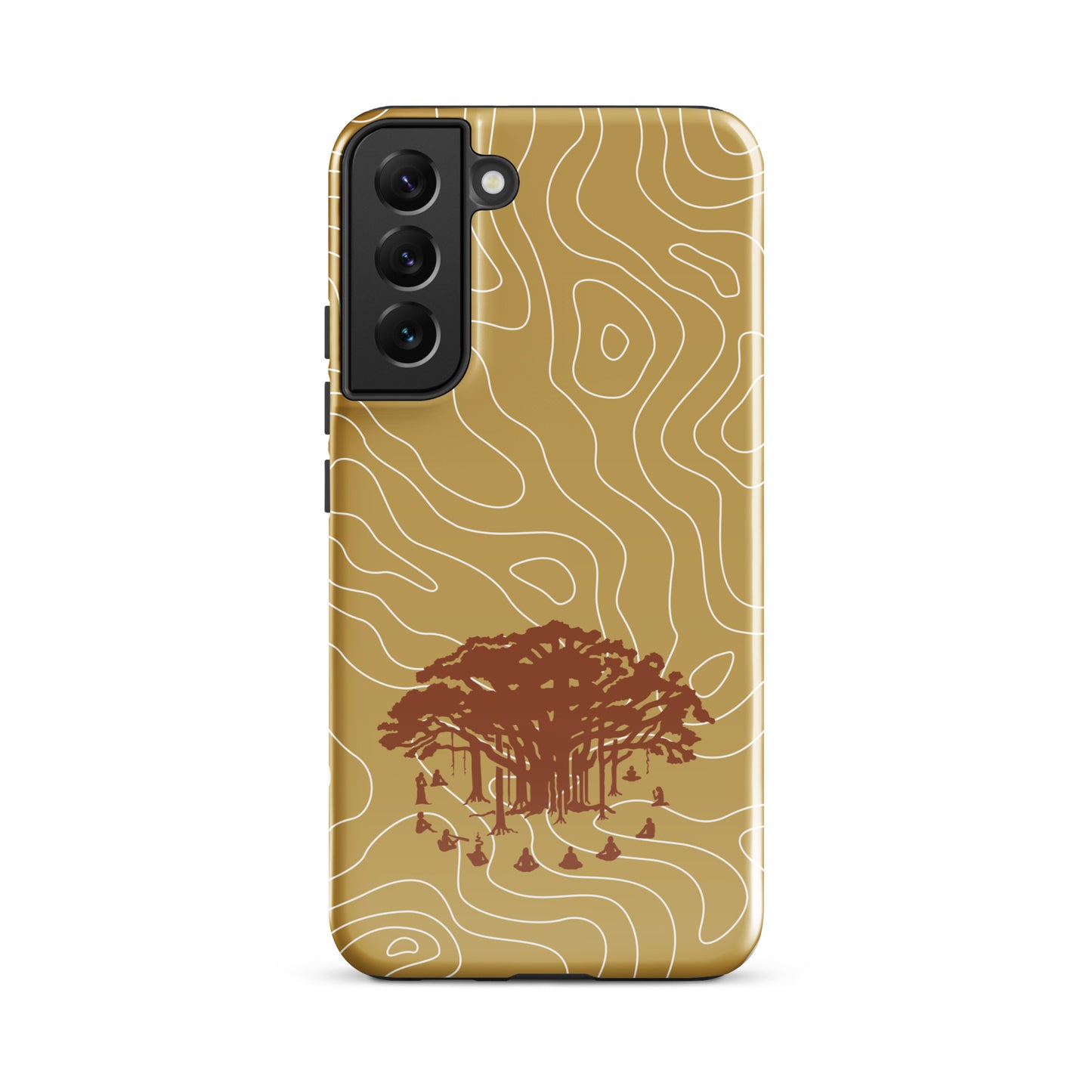 Tough case for Samsung® : Communitree - Beige w/ texture