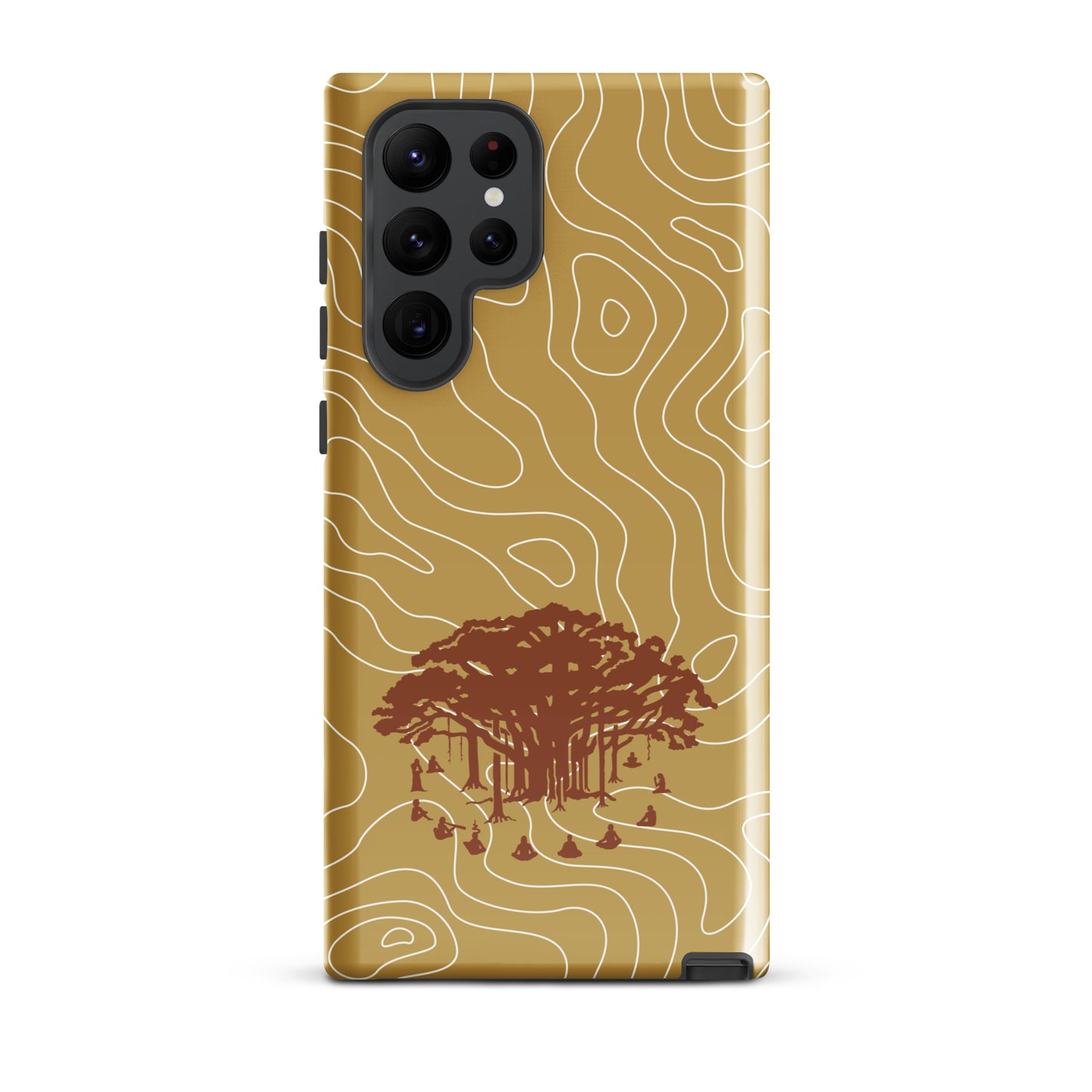 Tough case for Samsung® : Communitree - Beige w/ texture