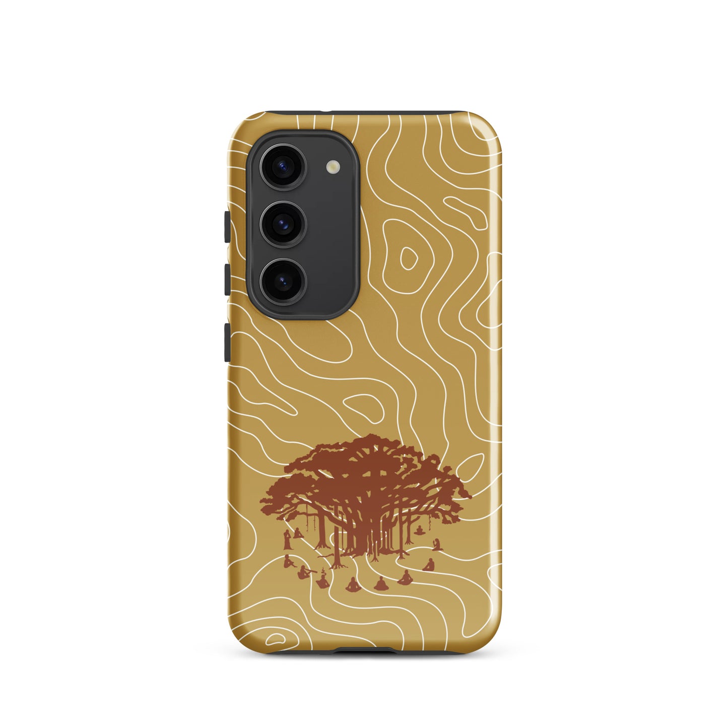 Tough case for Samsung® : Communitree - Beige w/ texture