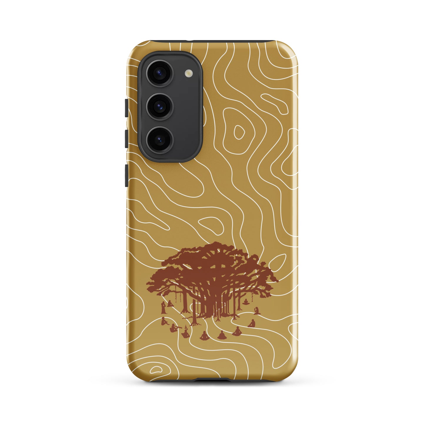 Tough case for Samsung® : Communitree - Beige w/ texture