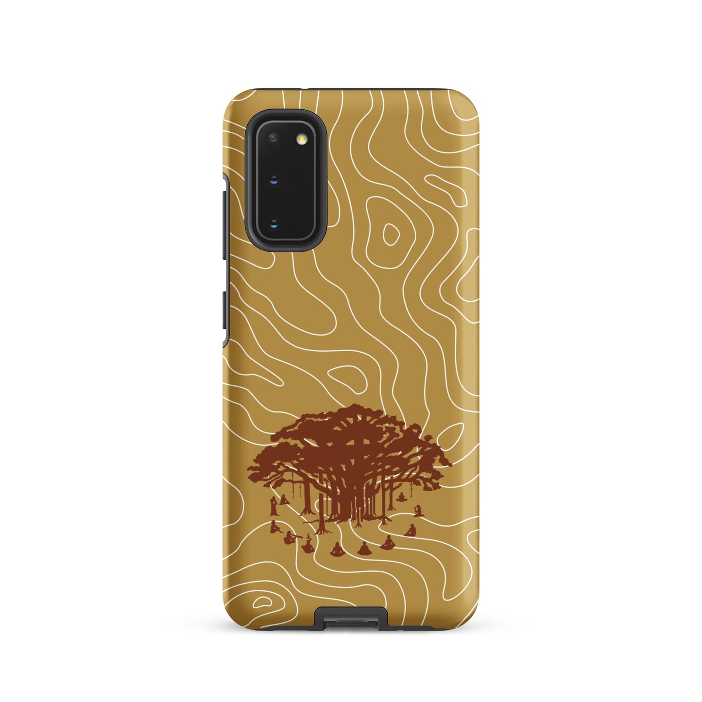 Tough case for Samsung® : Communitree - Beige w/ texture