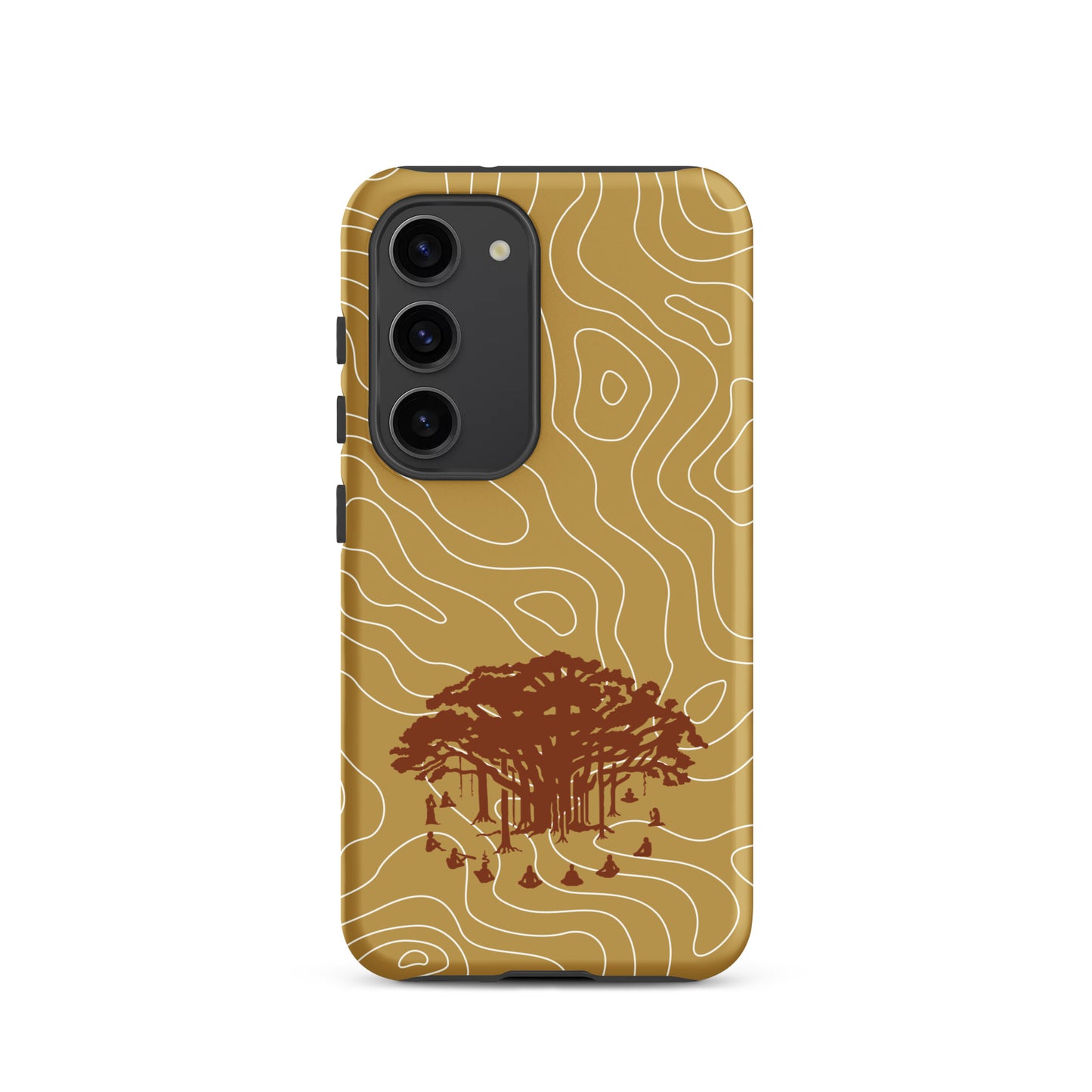 Tough case for Samsung® : Communitree - Beige w/ texture