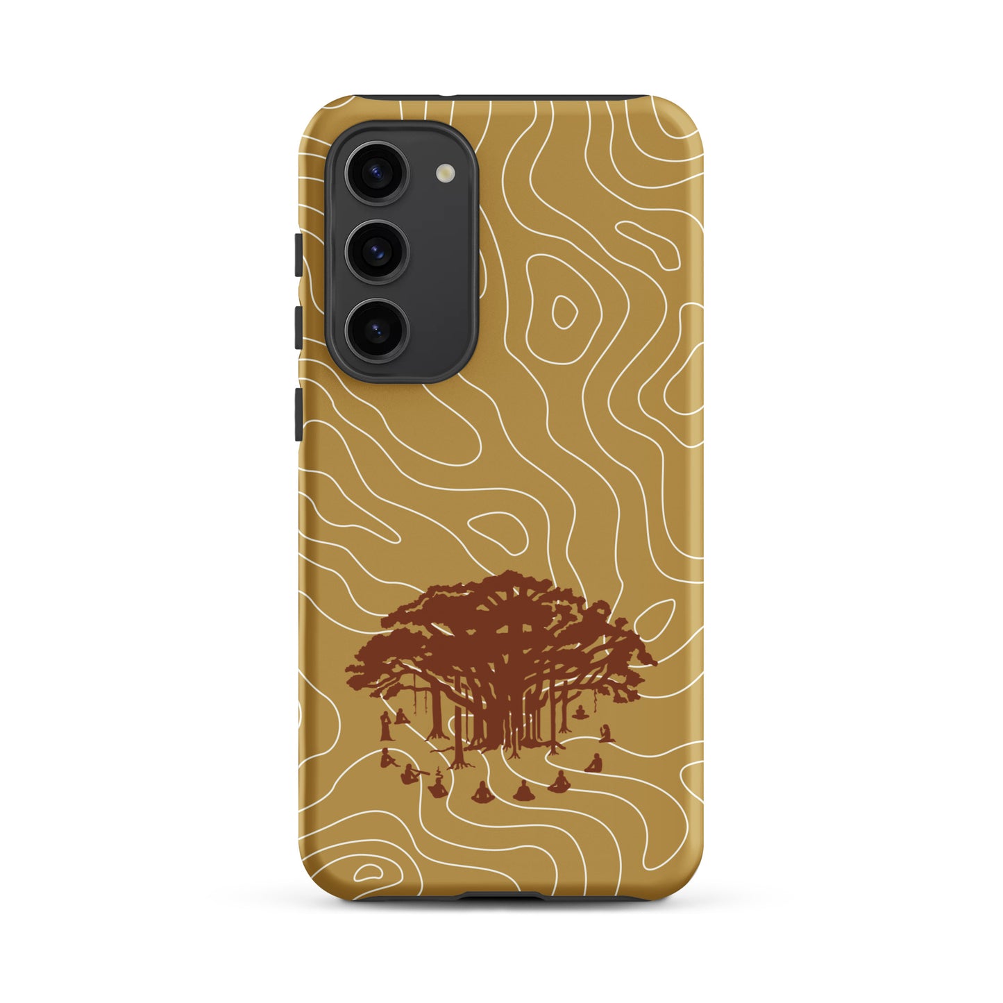 Tough case for Samsung® : Communitree - Beige w/ texture