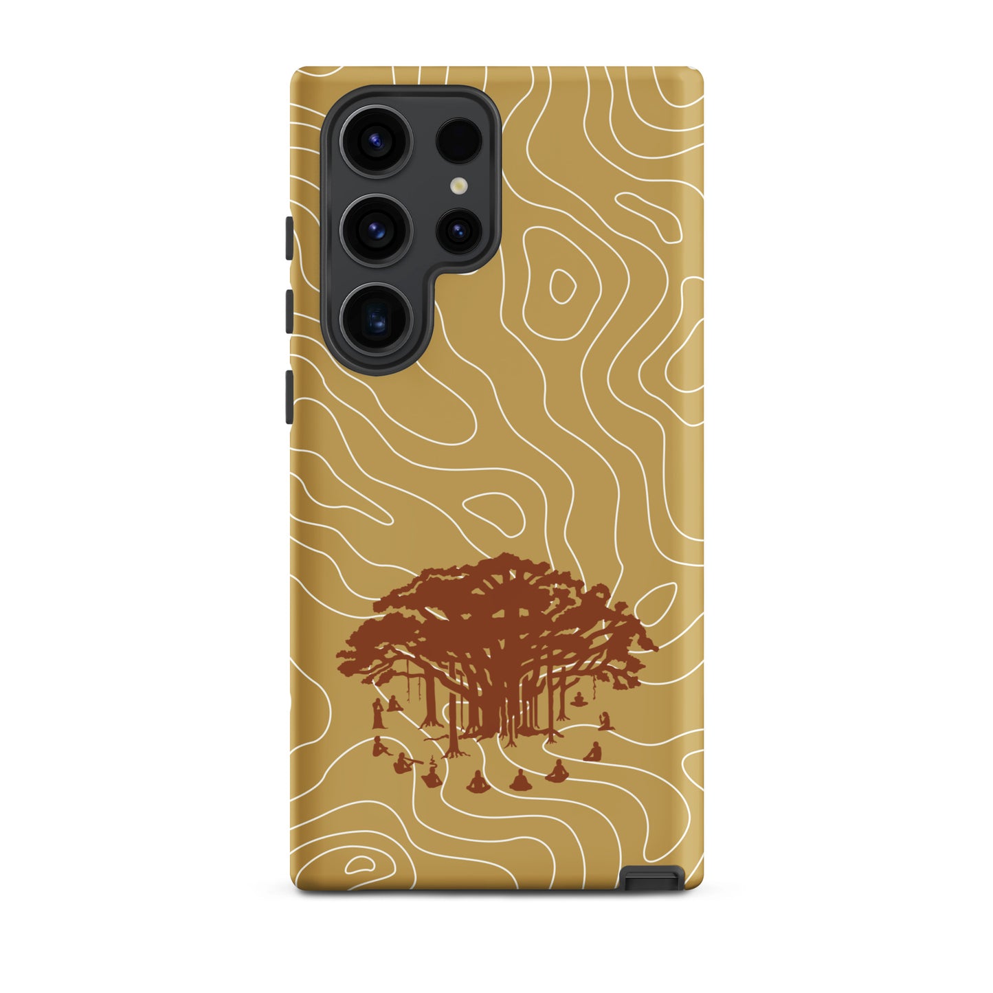 Tough case for Samsung® : Communitree - Beige w/ texture