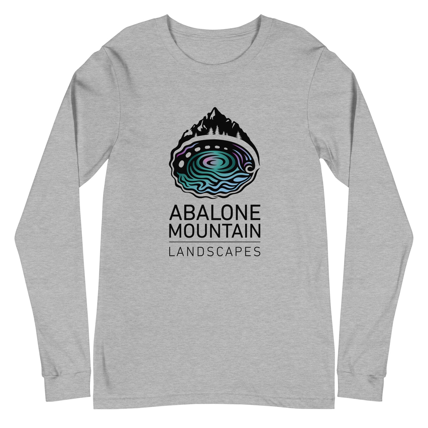 Unisex Long Sleeve Tee : Abalone Color print