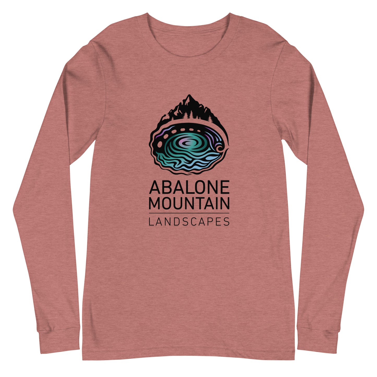 Unisex Long Sleeve Tee : Abalone Color print