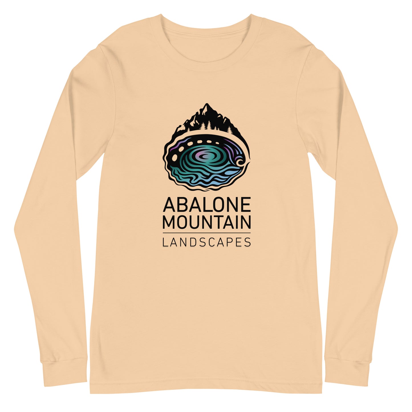 Unisex Long Sleeve Tee : Abalone Color print