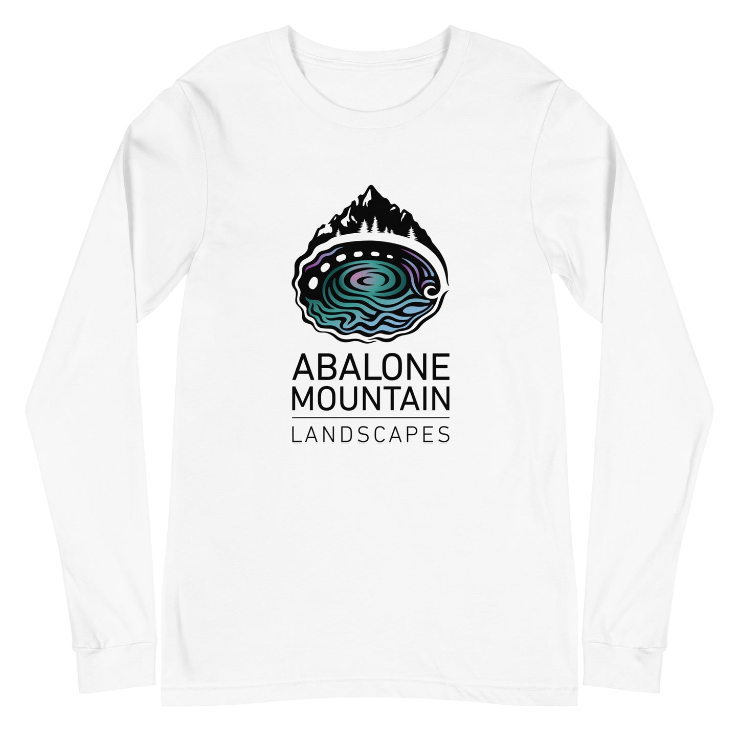 Unisex Long Sleeve Tee : Abalone Color print