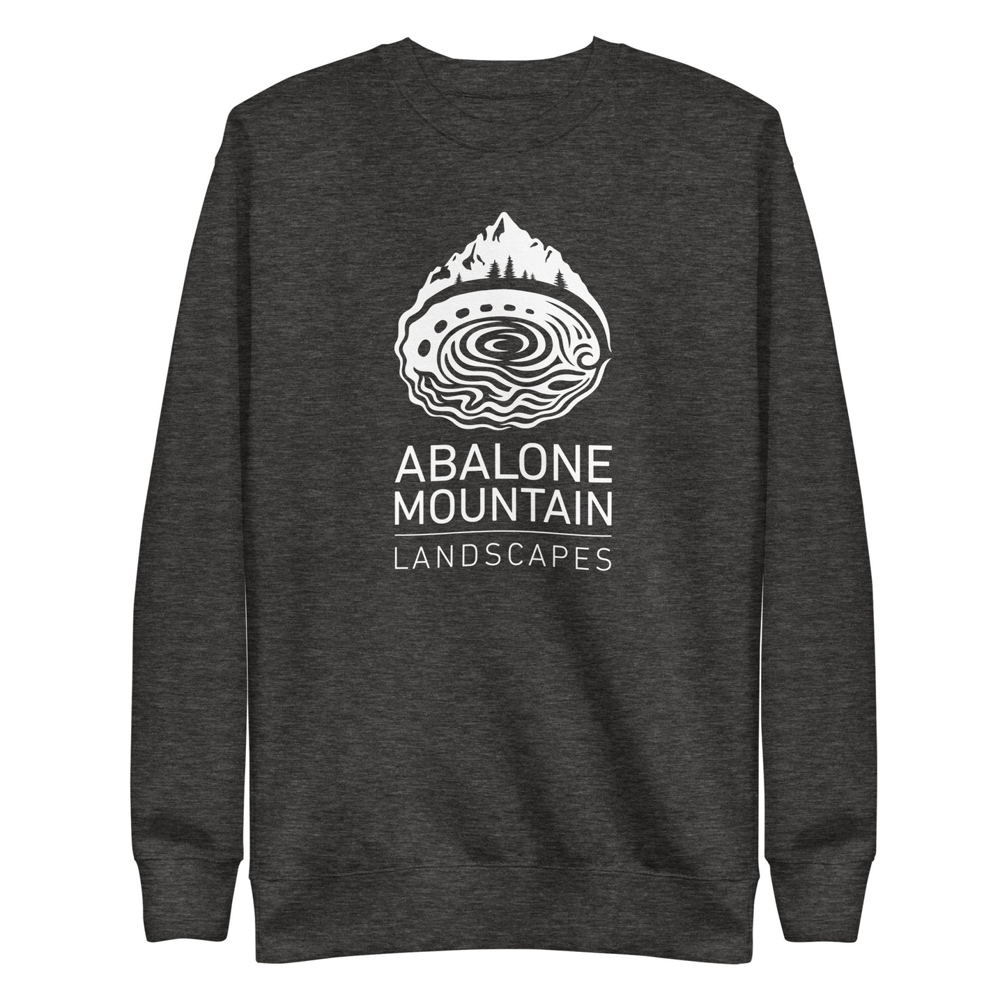 Unisex Premium Sweatshirt : Abalone white print (CH2480)