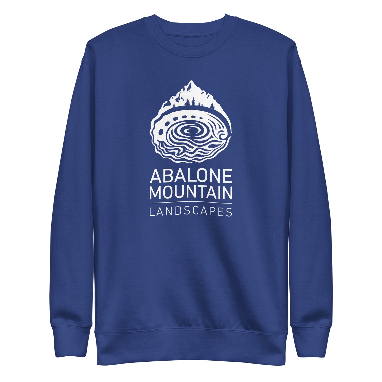 Unisex Premium Sweatshirt : Abalone white print (CH2480)